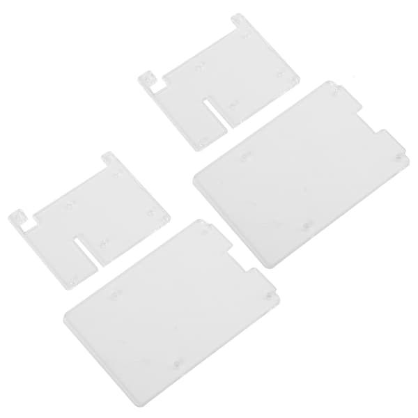 Akrylskal Hölje Box Transparent för Raspberry Pi 4b 3B HQCamera (Separat Skal)