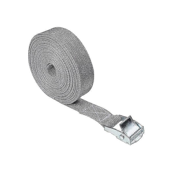 Bilspenningsrep Tie Down Strap - Sterk Ratchet Belt - Bagasjerom Bag Cargo Lashing Strap - Sink-legering Nylon - 8 Farger (2,5mx25mm) Gul