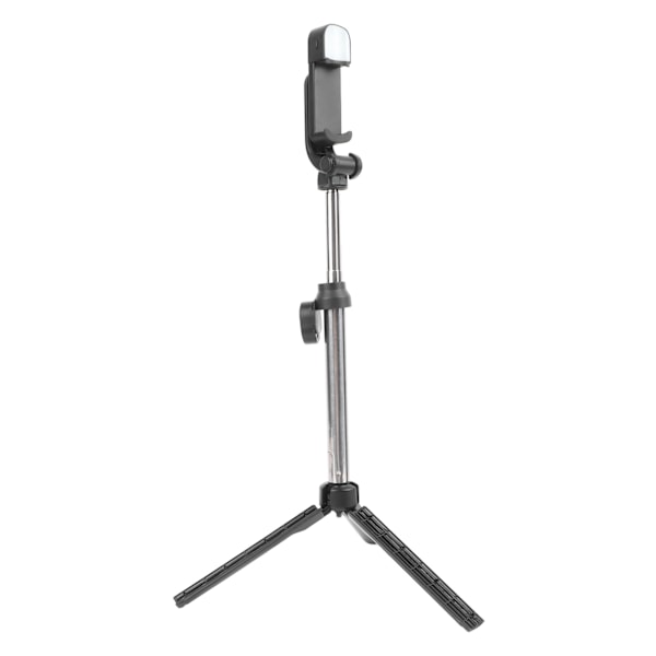 Mini Stativ Svart ABS 360 Grader Roterbar Justerbar Höjd Fjärrkontroll Vlogg Stativ för Telefon Live Streaming