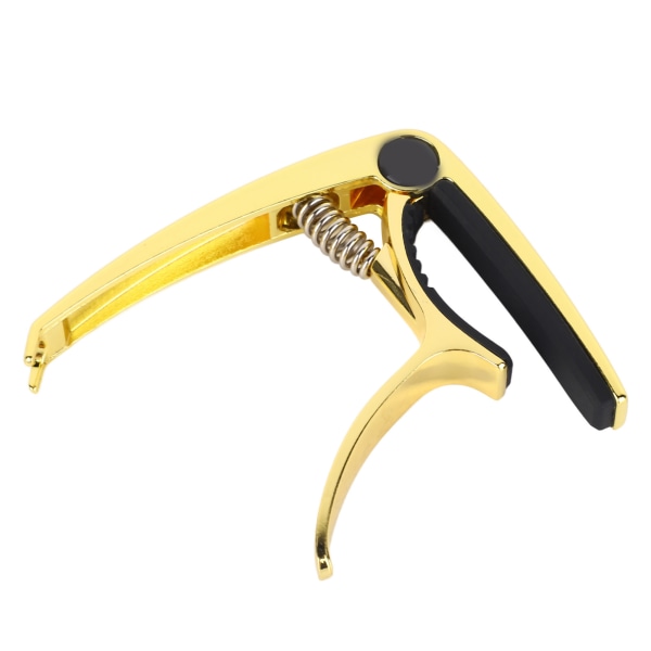 Guitar Capo Metallinen säädettävä jousijännitys Capo akustiselle Electric Ukulele Bass Goldille