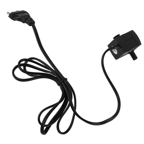 Mini Uppotettava Vedenpumppu Säädettävä Hiljainen IPX8 Vedenkestävä Suihkulähdepumppu Imukappaleella Akvaarioon EU-Pistoke 220‑240V