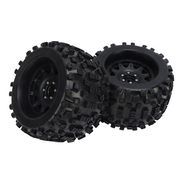2 kpl RC-auton kuusiokolopyörät kumilla, paksuuntuneet, 3 kokoa yhdistelmä, RC-hirviöauton renkaat 1/8 Arrma Generalille