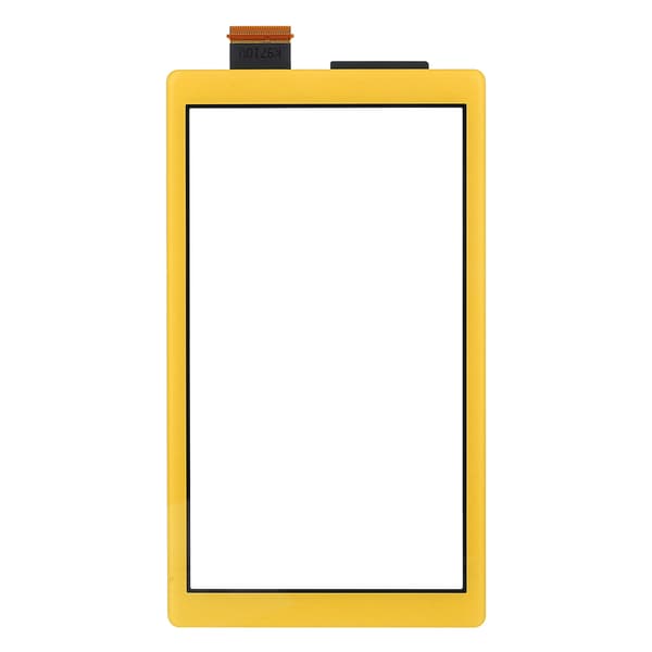 Højkvalitets ABS Touch Screen Spillemaskine Udstyrstilbehør til SWITCH LITE gul