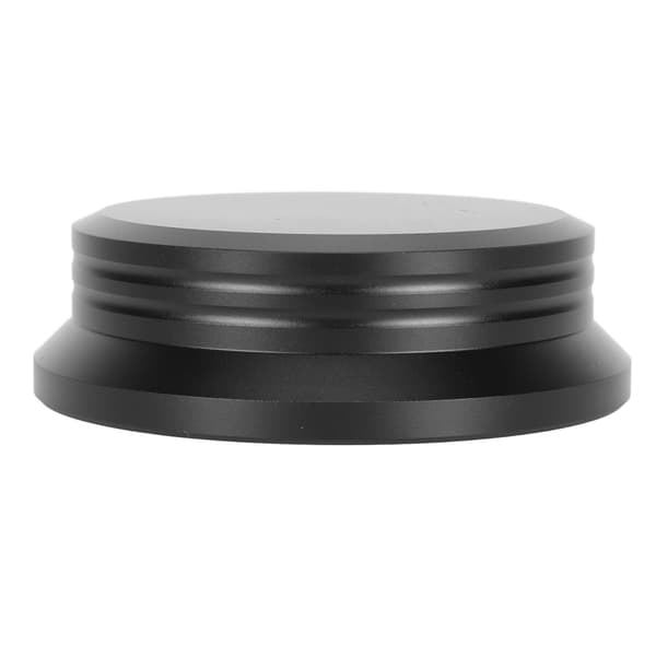 HiFi Disk Stabilisator Aluminium Legering Universal Pladespiller Vægtklemme til LP Plade Sort