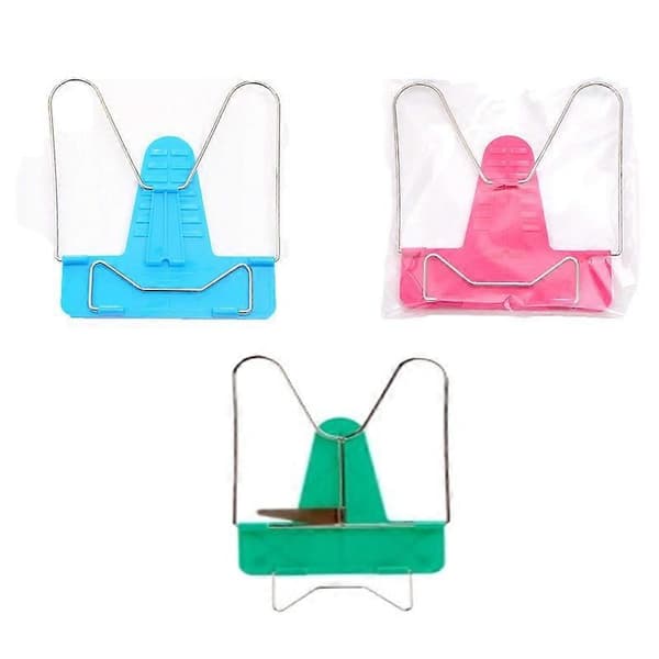 3-pack Bokstöd Recept Kokbokshållare