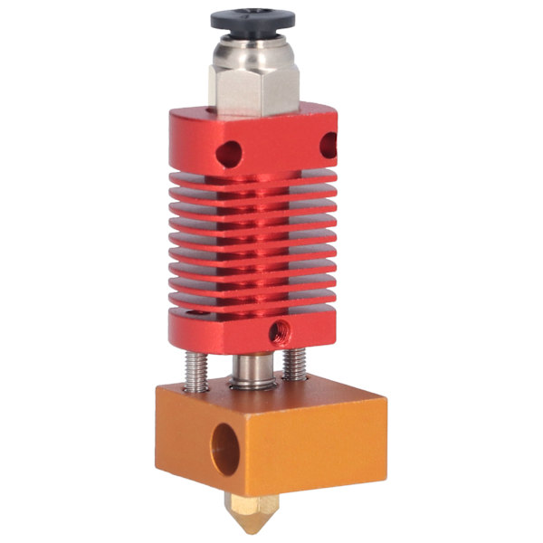 Extruder Hotend Mässing Munstycke Silikon Skyddande Väska 3D-skrivare Extruder Värme Ände Kit för CR10