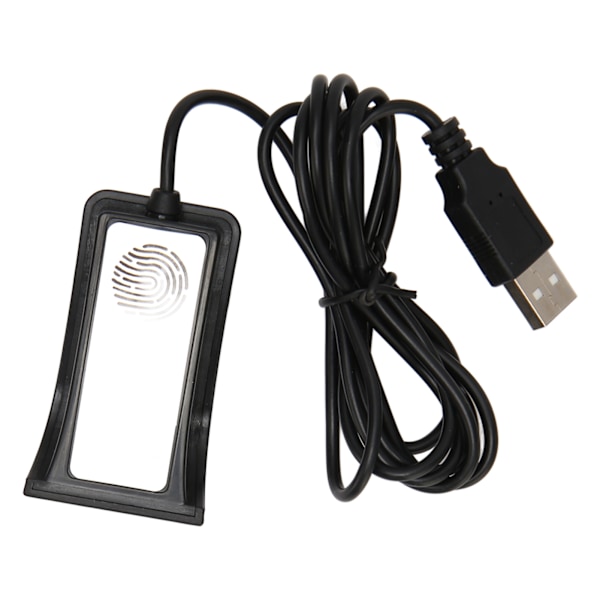 USB Fingeravtrycksläsare Autoidentifiering Enkel Användning 10 Finger Kapacitet Fingeravtryck Inloggningsnyckel för Dator