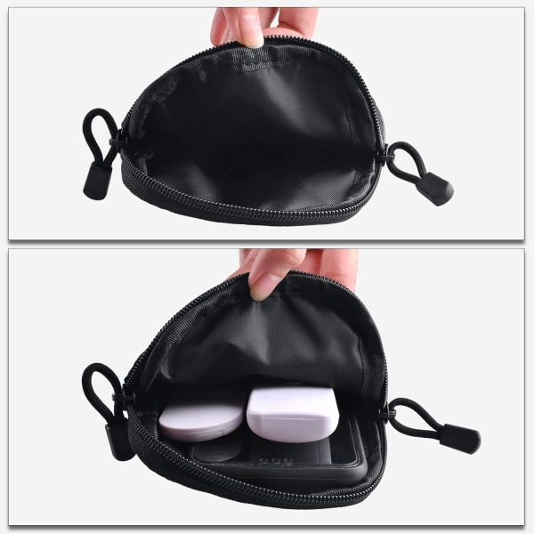 Black-Bag Pocket Pouch bältesväska för Vandring Trekking Camping