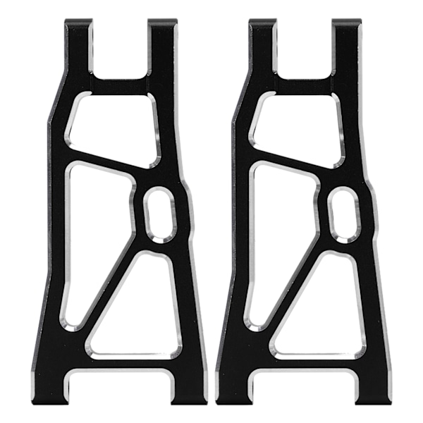RC Bagarmskærm i Aluminiumlegeret Høj Styrke Nem Installation RC Bagophængningsarm til ZD Racing DBX10 Sort