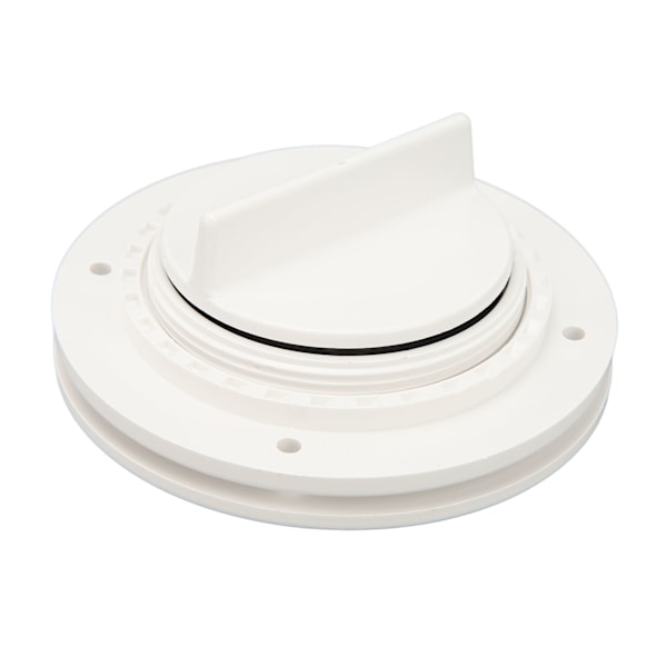 Scupper Valve Prop Højtydende ABS Nem Installation Bådafløbsprop til Yachter Speedbåde Kajakker Hvid