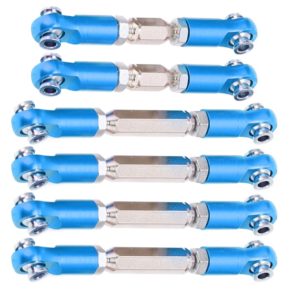 Aluminium Spændebøjle Camber Link Justerbar Camber Link med Stavænder til ARRMA Senton 1/10 RC Bil Blå