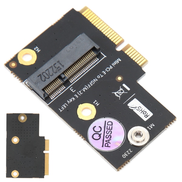 M.2 NGFF-nyckel E till Low-Profil Mini PCI-E Adapter Converter Wifi för intel AX200/Lenovo Y510P