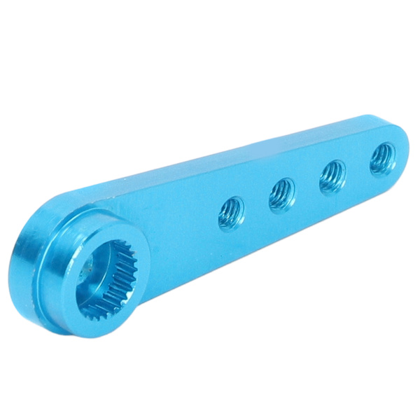 Servovarsi 1/8 1/10 Universal Pidennetty 25T Yksipuolinen Ohjaus alumiini Servo Horn Sininen