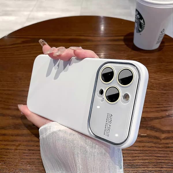 Egnet for ensfarget silikon iPhone 15 mobiltelefondeksel