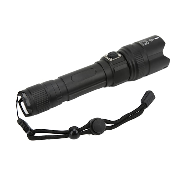 P50 LED-zoomikset taskulamppu USB-ladattava taskulamppu 5 tilaa Ulkoilma- ja leirintävalaistus