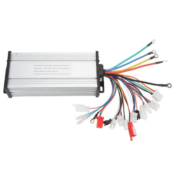 48V 60V 800W Sinus Controller Børsteløs Motorkontrol til Elcykel (Stille Version)