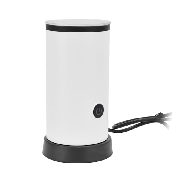 Melkeskummer Mini Automatisk Kaffe Lav Støy Skummende Maskin for Cappuccino Latte Kaffe Hvit EU Plugg 220‑240V