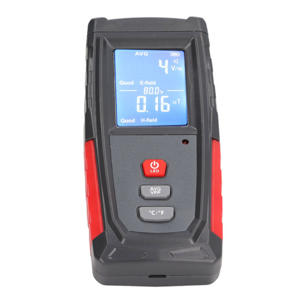 Elektromagnetisk stråling Automatisk Alarm Plast Tester EMF-Inspektion 3,7V 600mAh