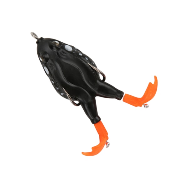 Dobbelt Propeller Frø Fiske Lokkemad Fleksibel Tyk Holdbar Kunstig Simulering Fiske Agns 8#