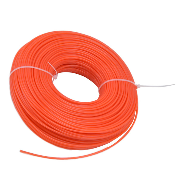2,4 mm snor i nylon for gresstrimmer - Rund snor for gressklipper