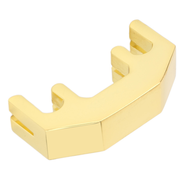 Fiolin Mute Metal Sound Reduction Lett bærbar Fiolin Practice Lyddemper for fiolinist Gold