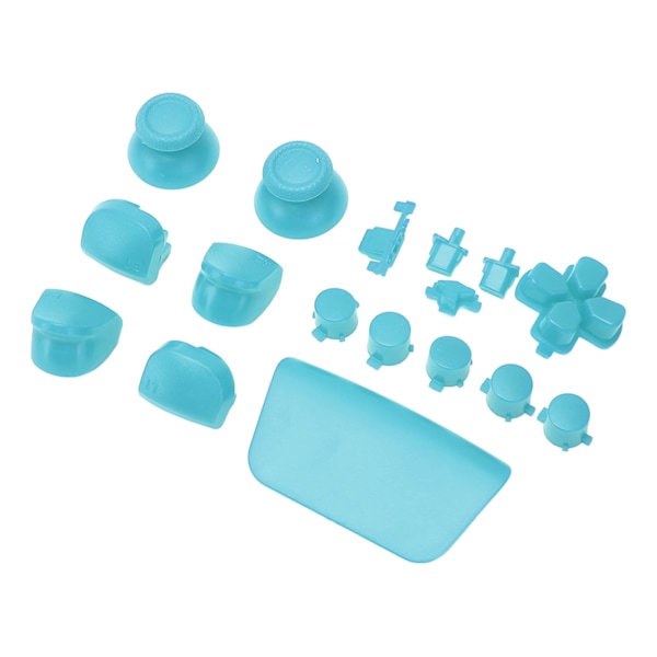 16 stk. Spilkonsollerstatningsknapper til PS5 Gamepad Udskiftning af Thumbstick Trigger-knapper til PS5 Controller Lyseblå