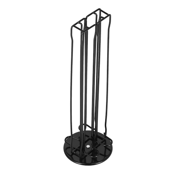 Kaffe Kapselholder 360° Drehbar Metall Kaffe Kapseln Halter Rack Einfaches Design Hält 40 Kaffeepads für Kaffeekapsel Lagerung
