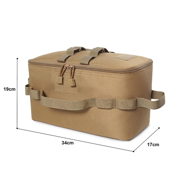 Opbevaringspose til udendørs camping, transportabel opbevaringstaske til udendørs camping køkkenredskaber