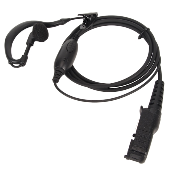 G-formad hörsnäcka med mikrofon Inbyggd PTT Walkie Talkie Headset för Motorola XIR P6600 P6620 E8608 E8668 MTP3100 3150 XPR3300