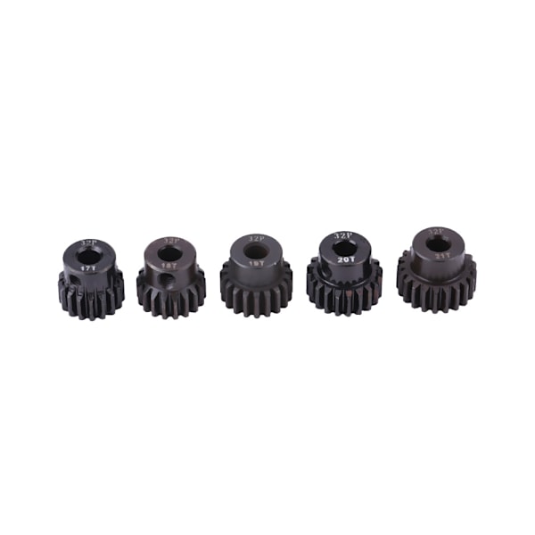 5kpl 32DP ￠5mm 17T-21T teräsmoottorivaihteet osasarja 1/8 RC-automootorille