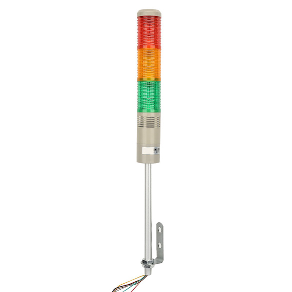 220VAC Maskin Advarselslys LED Indikator Forsigtighedssignal Konstant Lys