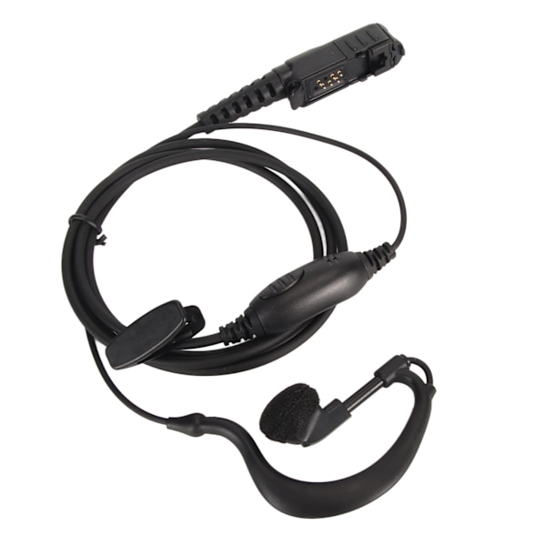 G-formad hörsnäcka med mikrofon Inbyggd PTT Walkie Talkie Headset för Motorola XIR P6600 P6620 E8608 E8668 MTP3100 3150 XPR3300
