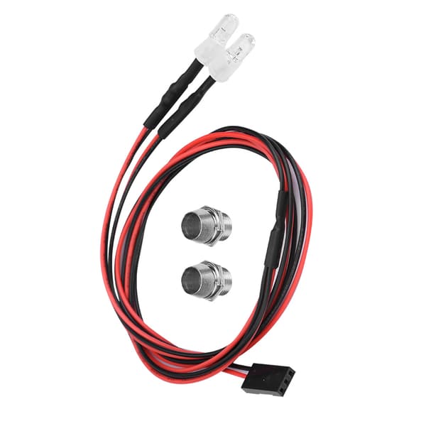 2 STK 5 mm frontlykter RC tilbehør LED-lys for 1/10 modell driftbil (11# blått lys)