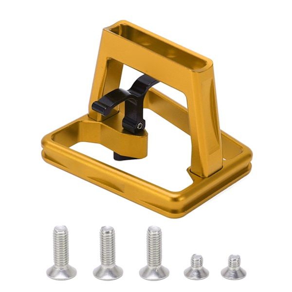 Foldbar cykel forreste bærer Adapter Aluminiumlegering Hul Skåret Mount Base til Poday Gold