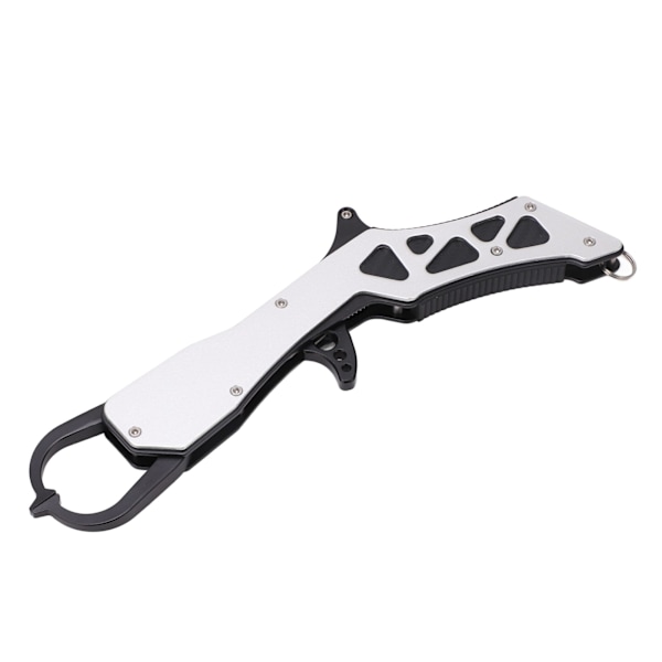 Fiskergreb Tang Aluminium Legering Fisk Kontroller Tang Lip Grip Klemme Fiskeri Værktøj Sølv