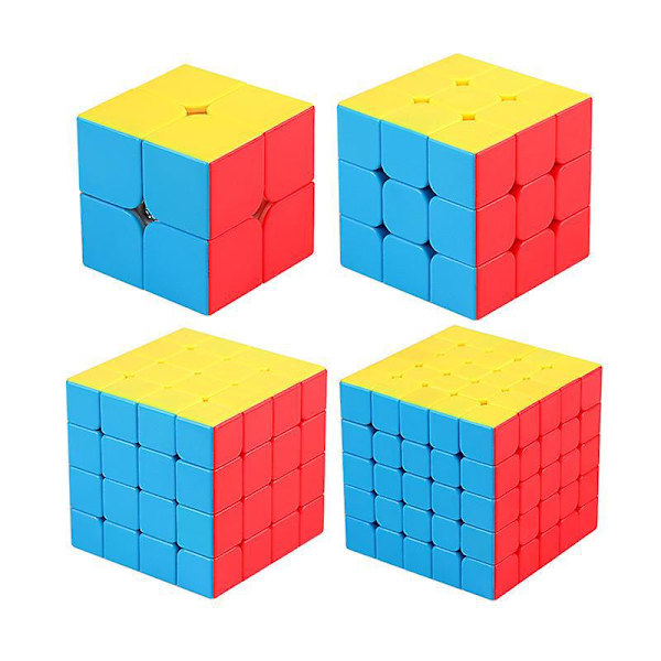 Magic Cube -kokoelma: 4 nopeuttakuutiota - 3x3, 2x2, 4x4, 5x5