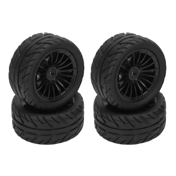 4st gummidäck Starkt grepp Kraftfullt buffrande racerbilsdäck för UD1601 UD1602 UD1603 UD1604 UD1607 SG1603 SG1604 Svart