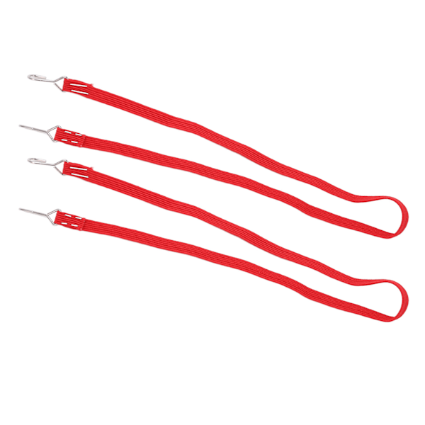 2 kpl RC Elastisen Bagagehihnoja Nylon Yleinen RC Bungee Kiinnitys Naru Kaikille RC Autoille Punainen