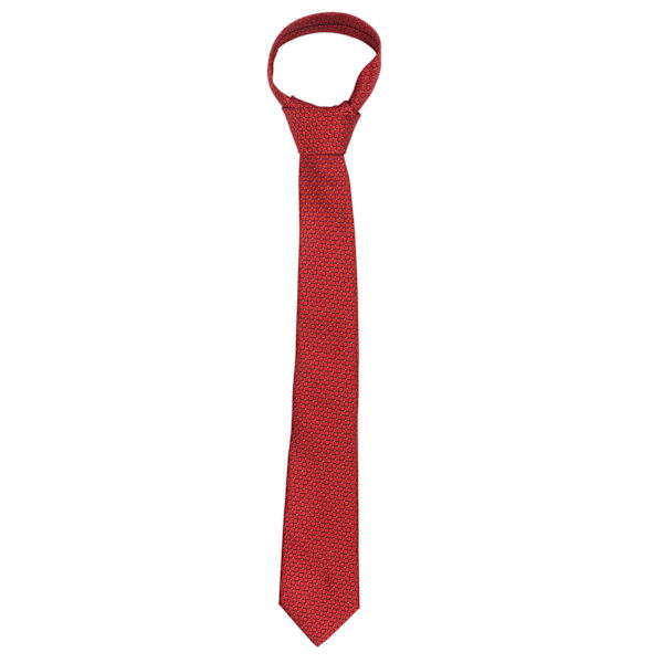 Miesten solmio, business casual -tyyli, polyesterisilkki, ruudullinen pistekuvio, kaulasolmio, pituus 146 cm, leveys 8 cm, konferensseihin TG-03