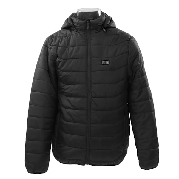 Opvarmet Hoodie Jakke Dobbelt Kontrol 3 Power Justerbar 15 Zone Vaskbar Elektrisk Jakke M