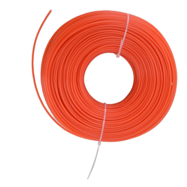 2,4 mm snor i nylon for gresstrimmer - Rund snor for gressklipper