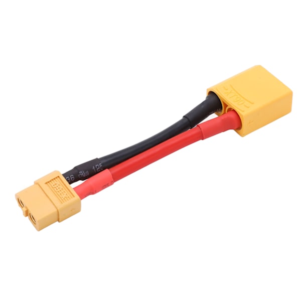 XT60 hona till XT90 hankontakt 12AWG högböjd RC-kontakt Återanvändbar XT60-kontakt för RC bilmodell Flygplansmodell
