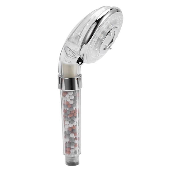 Brusehoved Negativ Ion Multifunktionel LED Lys Skiftende Håndholdt Brusehoved Spray Hoved Farverig Flash