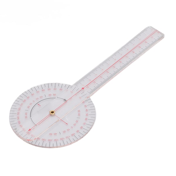 Ortopedisk goniometer - 360° vinkelgradient för knäled, armbåge och axel - liten storlek (20,1 cm/7,9 tum)