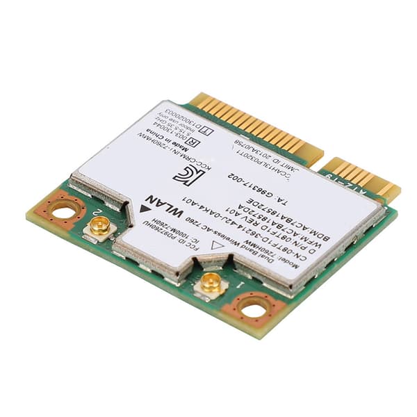 För Intel 7260HMW Universal Nätverkskort Bluetooth4.0 Mini PCI-E Gränssnitt NIC för Bärbar Dator