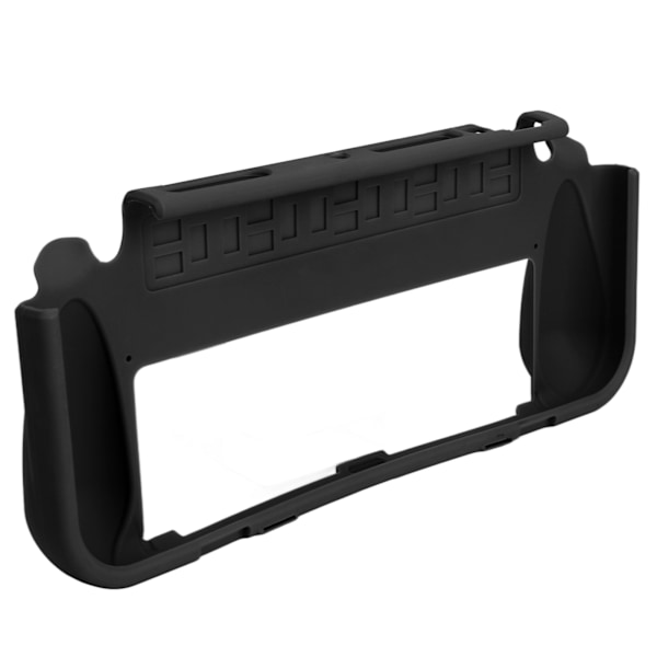 Spillkonsollveske, støtsikker, sklisikker, myk TPU-beskyttende skall for Switch OLED, svart