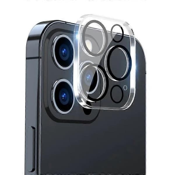 Camera Protector for iPhone 14 Pro/iPhone 14 Pro Max HD Clear Silk Print Lens Film with Cleaning