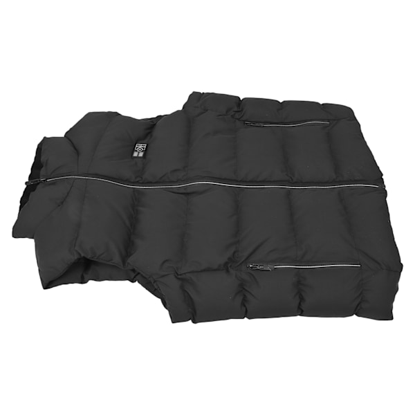 Uppvärmd USB-väst med 15 zoner - Dual Control, Digital Display, Lätt vinterjacka för utomhusbruk (2XL)