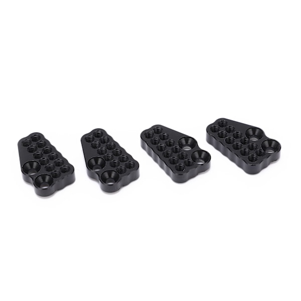 4st RC 1/10 aluminiumlegering stötdämparfäste för Axial SCX10 III AXI03004 CAPRA 1/10 RC biluppgraderingsdelar