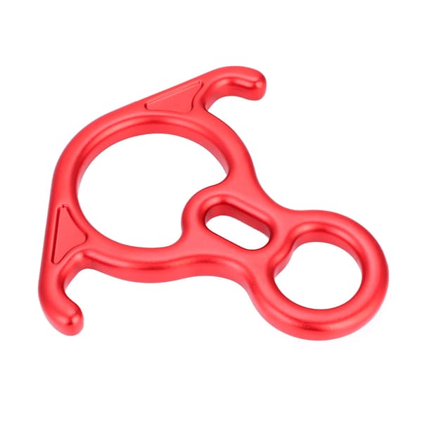 50KN Figur 8 Reb Descender Rappel Ring Klatring Redningsudstyr